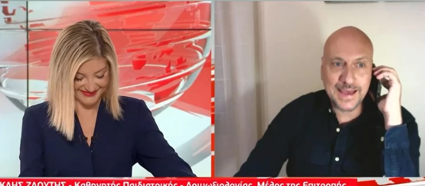 Λοιμωξιολόγος προκάλεσε γέλια στο δελτίο του MEGA: «Βλέπετε ότι είναι σημαντικό για μένα το κομμωτήριο»